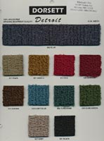 Dorset Detroit  Bently carpet swatches